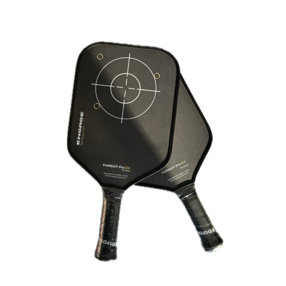 Engage Pursuit Pro EX 15.2mm Pickleball Paddle Raw Carbon Fiber NEW